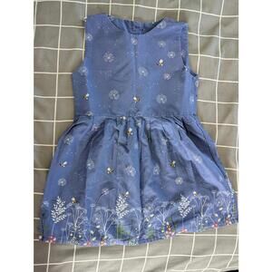 Handmade bees wildflowers dress